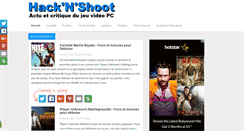 Desktop Screenshot of hacknshoot.com